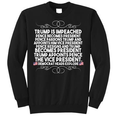 Perfection Pro Trump Impeached Sweatshirt