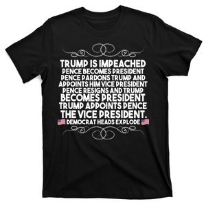 Perfection Pro Trump Impeached T-Shirt