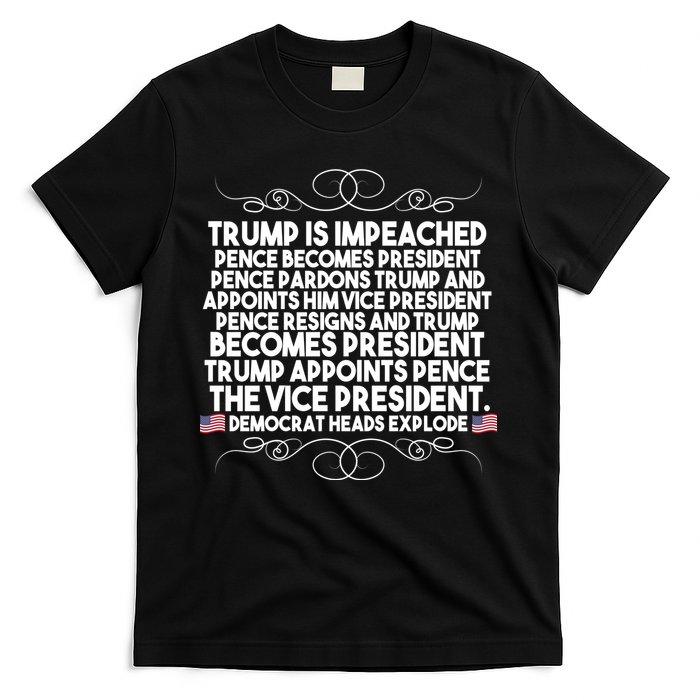 Perfection Pro Trump Impeached T-Shirt
