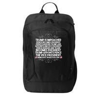 Perfection Pro Trump Impeached City Backpack