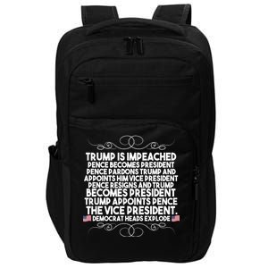 Perfection Pro Trump Impeached Impact Tech Backpack