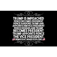 Perfection Pro Trump Impeached Bumper Sticker