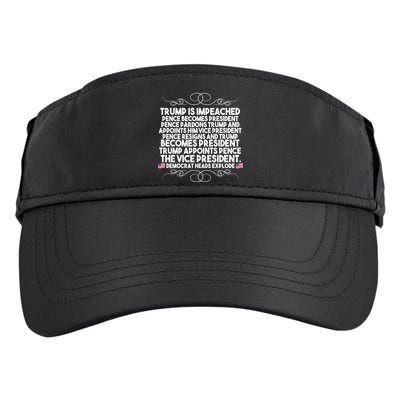 Perfection Pro Trump Impeached Adult Drive Performance Visor