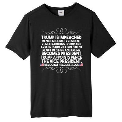 Perfection Pro Trump Impeached Tall Fusion ChromaSoft Performance T-Shirt