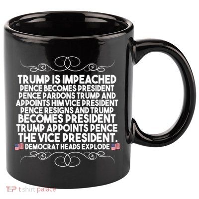 Perfection Pro Trump Impeached 11oz C Handle Ceramic Mug