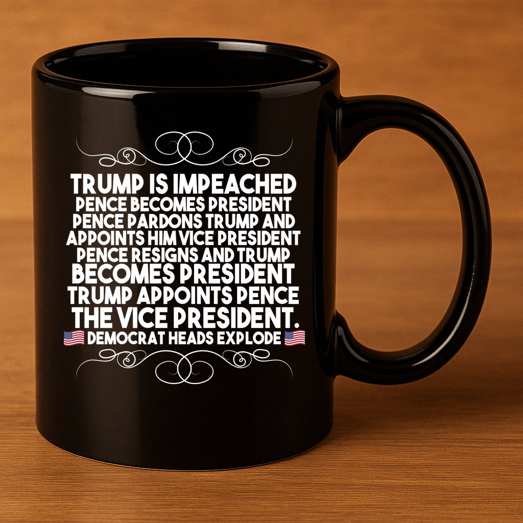 Perfection Pro Trump Impeached 11oz C Handle Ceramic Mug