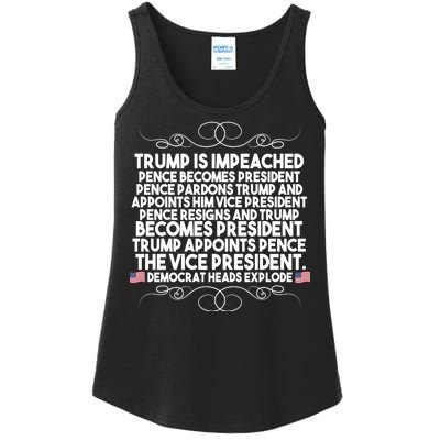 Perfection Pro Trump Impeached Ladies Essential Tank