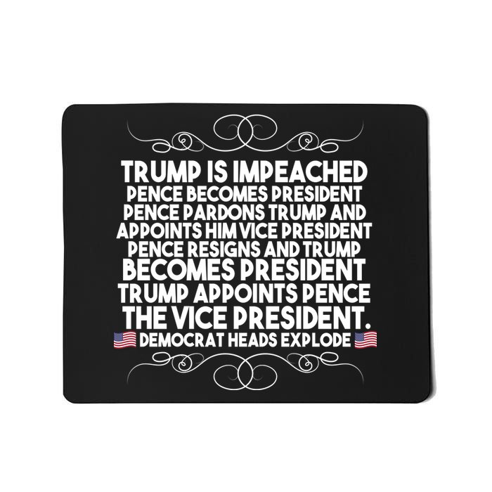 Perfection Pro Trump Impeached Mousepad