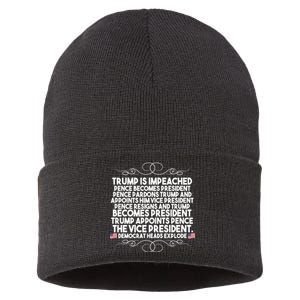 Perfection Pro Trump Impeached Sustainable Knit Beanie