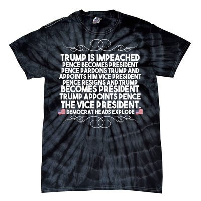 Perfection Pro Trump Impeached Tie-Dye T-Shirt