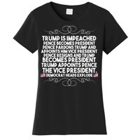 Perfection Pro Trump Impeached Women's T-Shirt