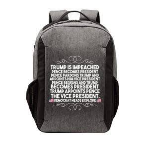 Perfection Pro Trump Impeached Vector Backpack