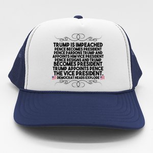 Perfection Pro Trump Impeached Trucker Hat