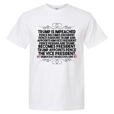 Perfection Pro Trump Impeached Garment-Dyed Heavyweight T-Shirt