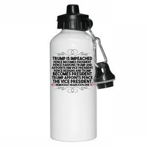 Perfection Pro Trump Impeached Aluminum Water Bottle