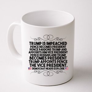 Perfection Pro Trump Impeached Coffee Mug