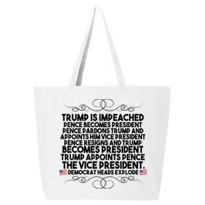 Perfection Pro Trump Impeached 25L Jumbo Tote