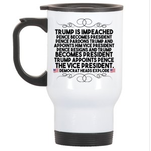 Perfection Pro Trump Impeached Stainless Steel Travel Mug