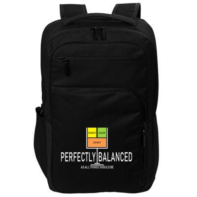 Perfectly Balanced Sweet Sour Spirit Impact Tech Backpack
