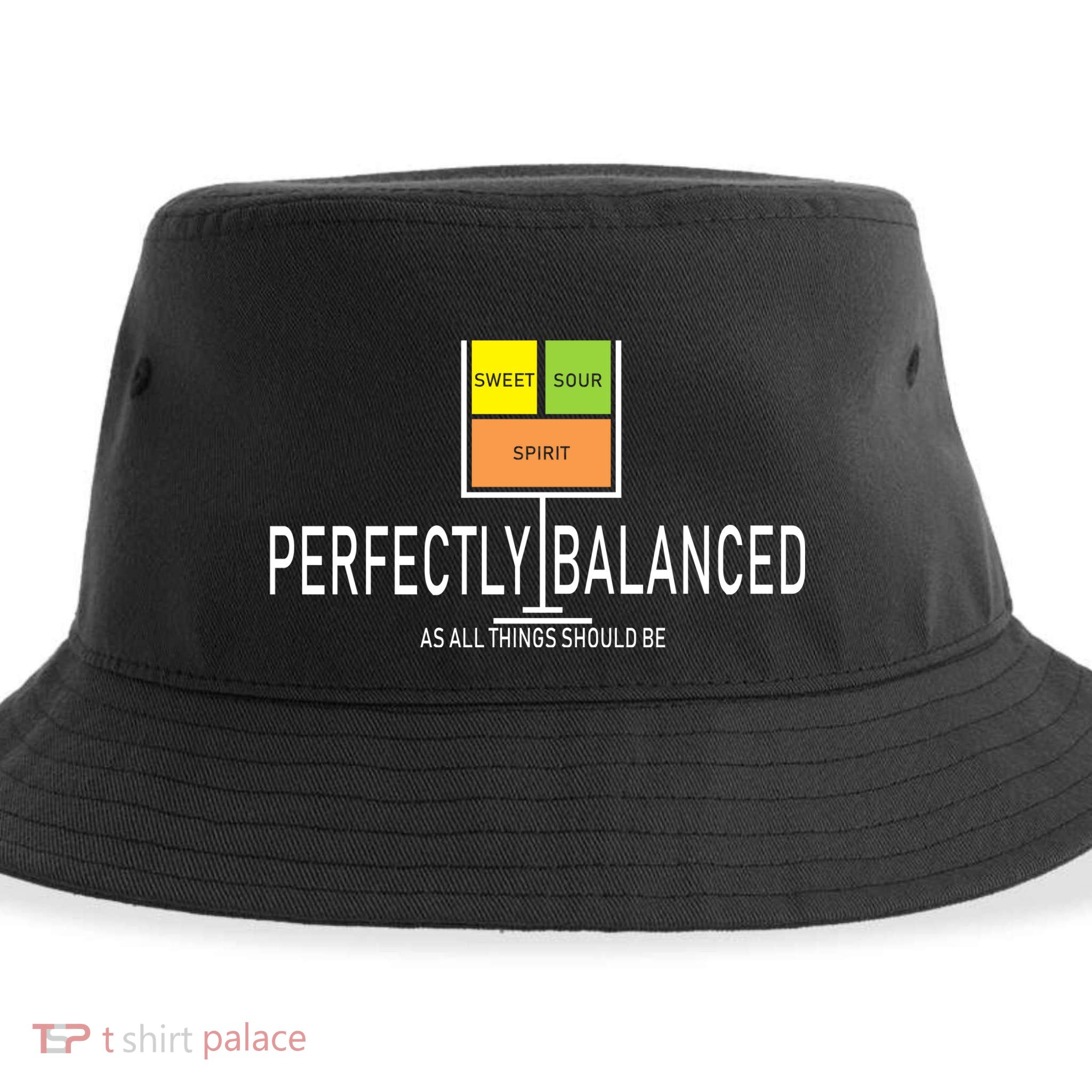 Perfectly Balanced Sweet Sour Spirit Sustainable Bucket Hat