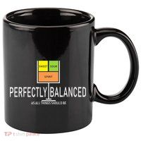 Perfectly Balanced Sweet Sour Spirit 11oz C Handle Ceramic Mug