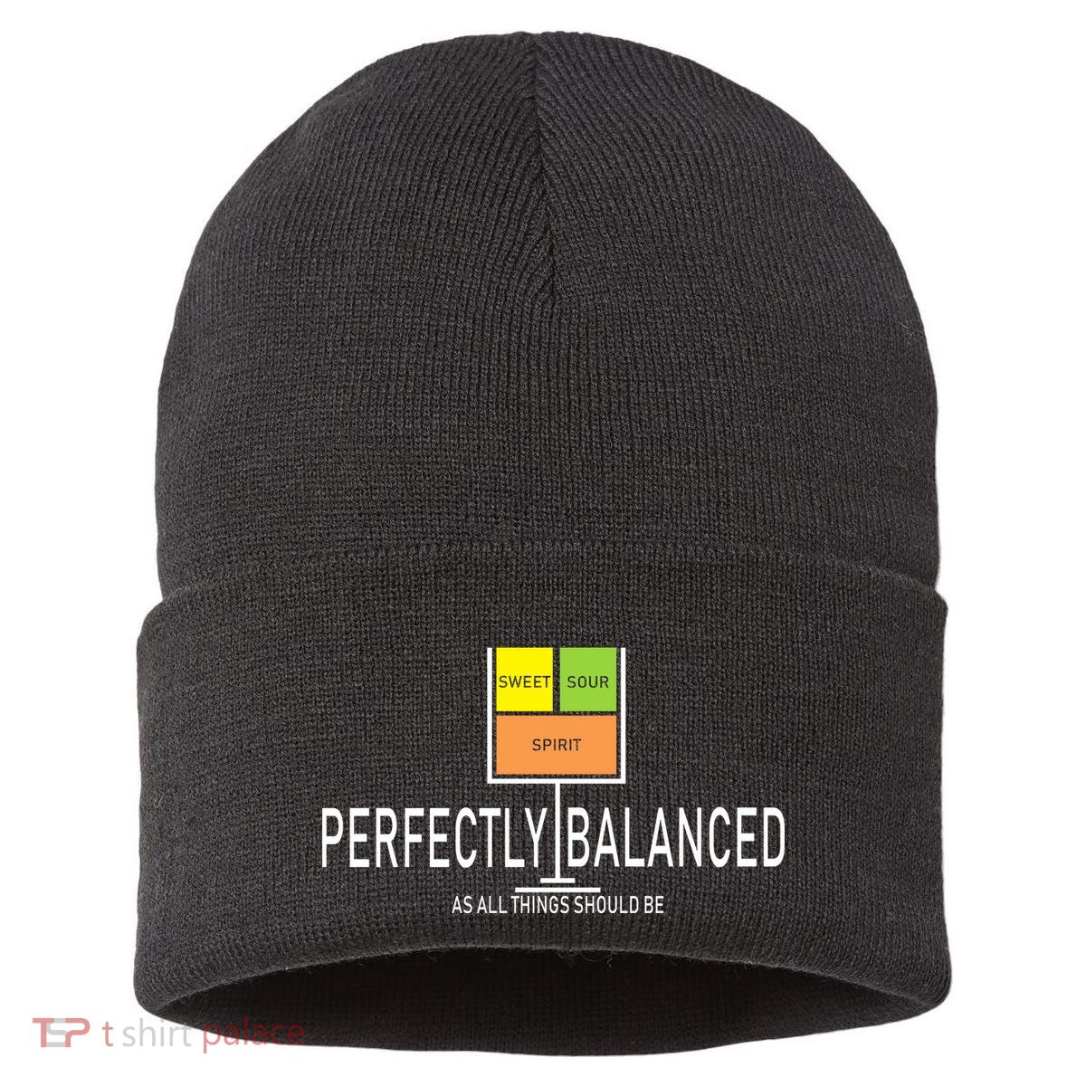 Perfectly Balanced Sweet Sour Spirit Sustainable Knit Beanie