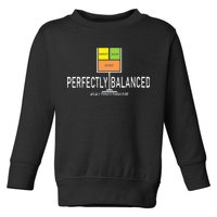 Perfectly Balanced Sweet Sour Spirit Toddler Sweatshirt