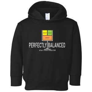 Perfectly Balanced Sweet Sour Spirit Toddler Hoodie