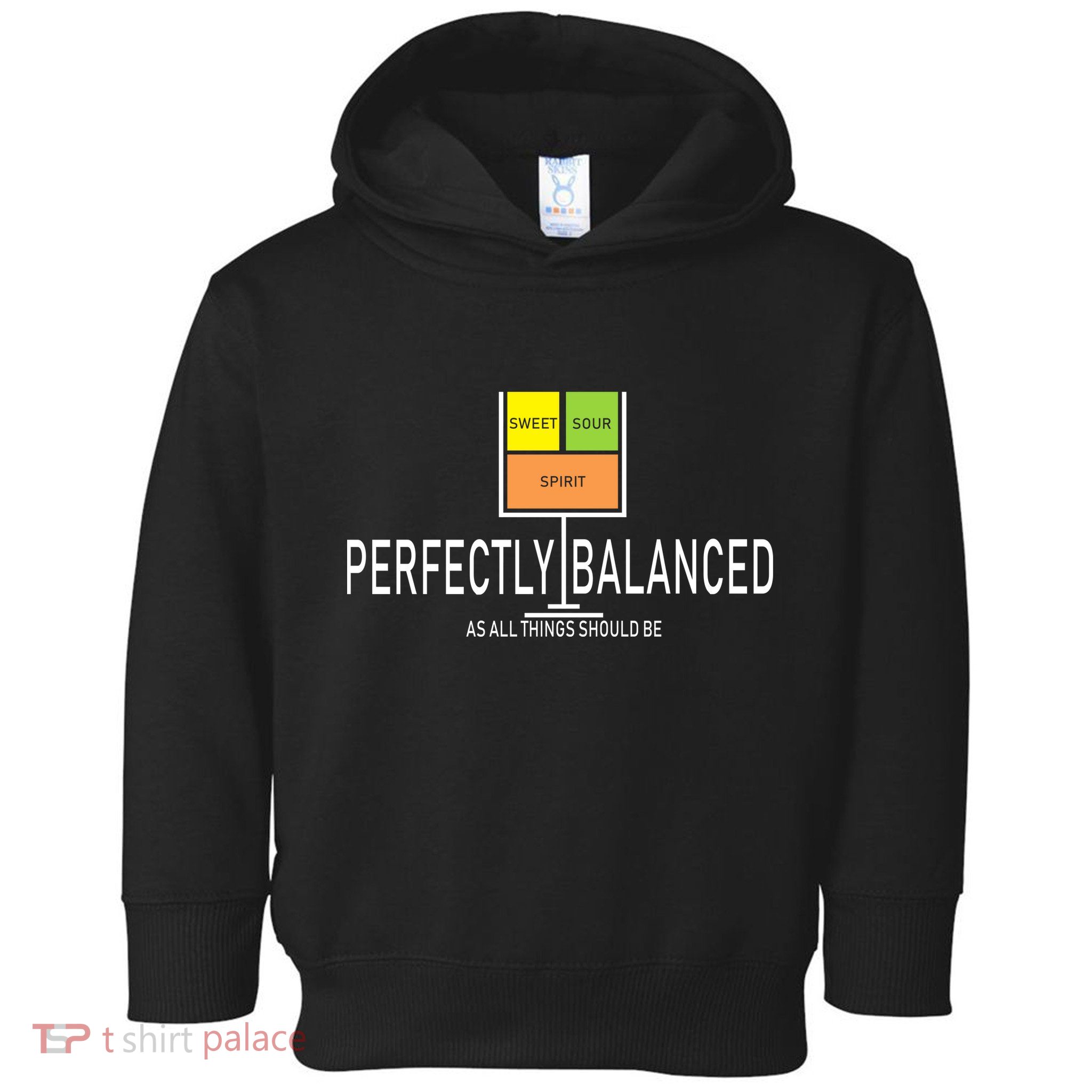 Perfectly Balanced Sweet Sour Spirit Toddler Hoodie