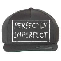 Perfectly Imperfect Wool Snapback Cap