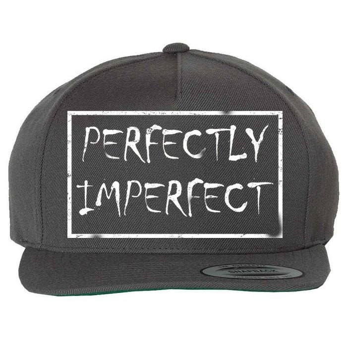 Perfectly Imperfect Wool Snapback Cap