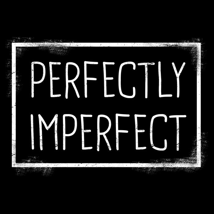 Perfectly Imperfect Funny Statement  Flatbill Hat