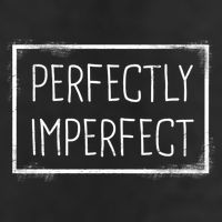 Perfectly Imperfect Funny Statement  Golf Towel