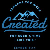 Perhaps You Were Created Bible Verse Sustainable Beanie