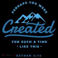 Perhaps You Were Created Bible Verse Baby Bodysuit