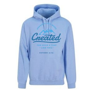 Perhaps You Were Created Bible Verse Unisex Surf Hoodie