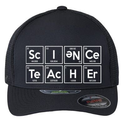 Periodic Science Teacher Flexfit Unipanel Trucker Cap