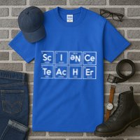 Periodic Science Teacher Tall T-Shirt