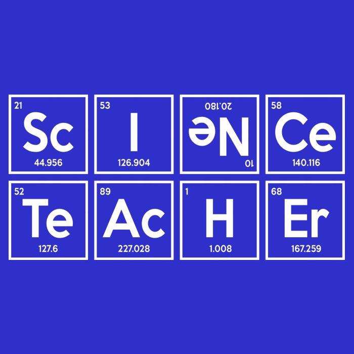 Periodic Science Teacher Tall T-Shirt