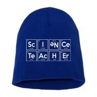 Periodic Science Teacher Short Acrylic Beanie