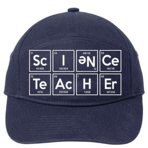 Periodic Science Teacher 7-Panel Snapback Hat