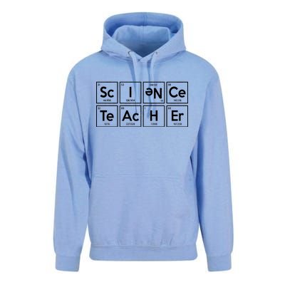 Periodic Science Teacher Unisex Surf Hoodie