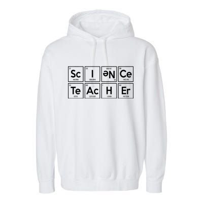 Periodic Science Teacher Garment-Dyed Fleece Hoodie