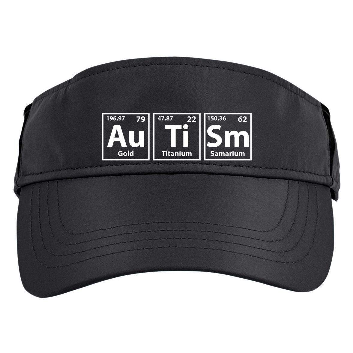 Periodic Table Autism Awareness Adult Drive Performance Visor