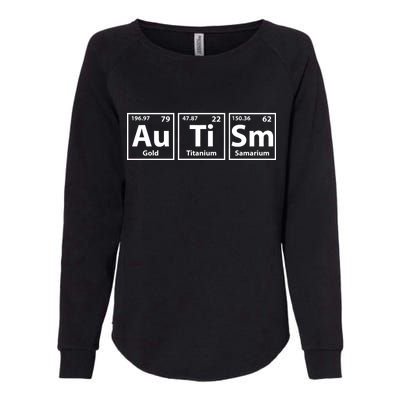 Periodic Table Autism Awareness Womens California Wash Sweatshirt