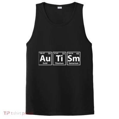 Periodic Table Autism Awareness PosiCharge Competitor Tank