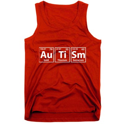 Periodic Table Autism Awareness Tank Top