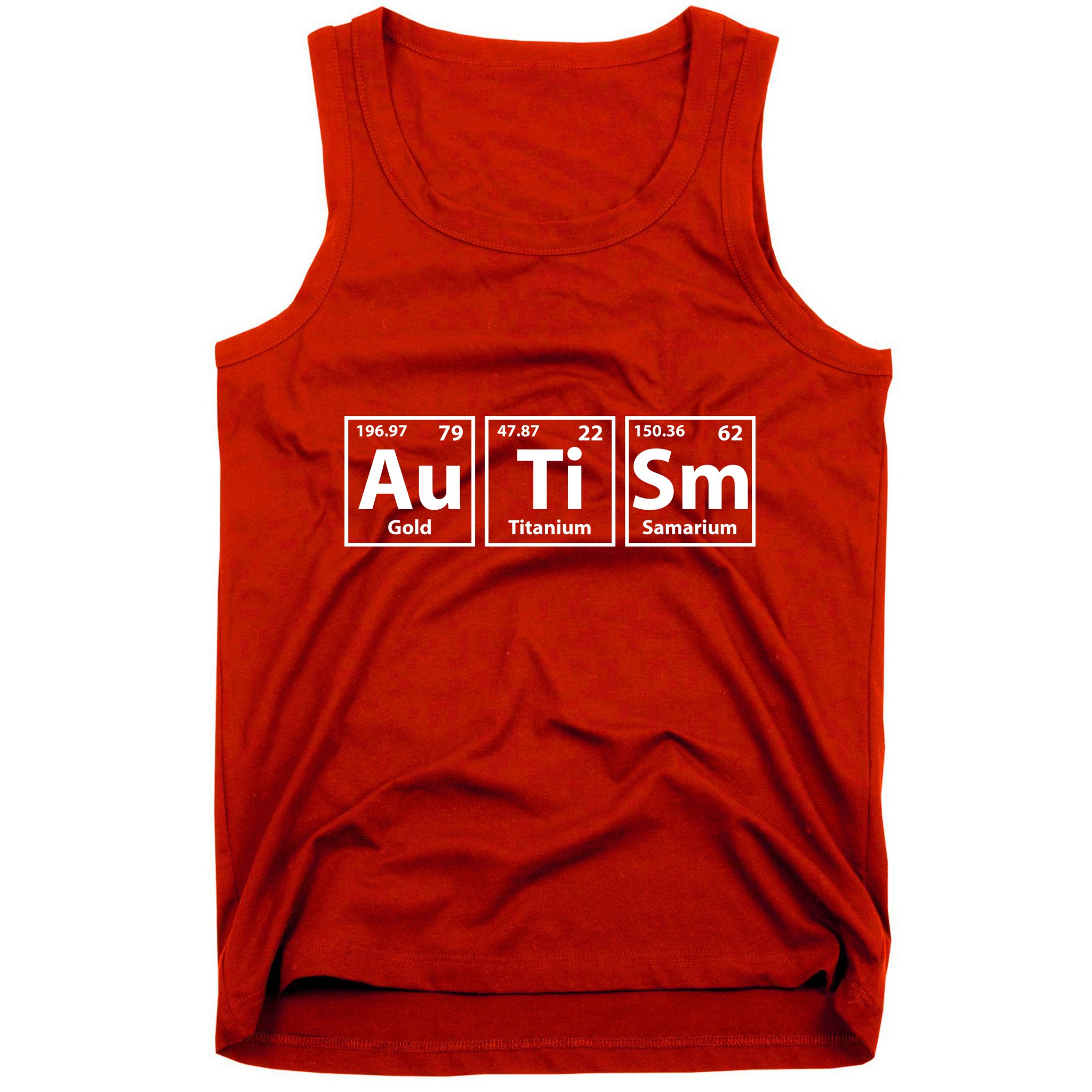 Periodic Table Autism Awareness Tank Top