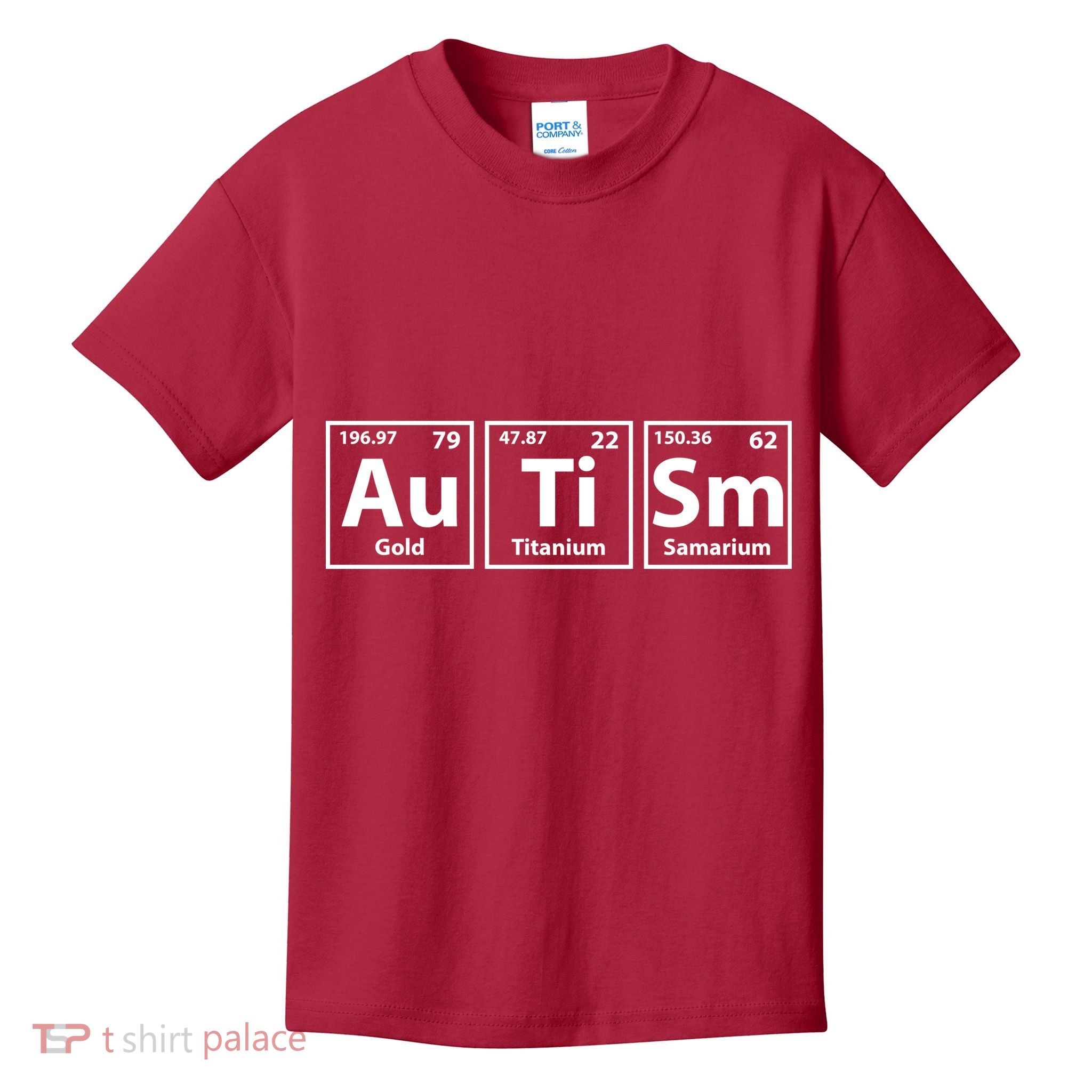 Periodic Table Autism Awareness Kids T-Shirt
