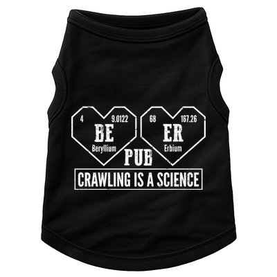 Periodic Table Beer Pub Crawling Is A Science Doggie Tank
